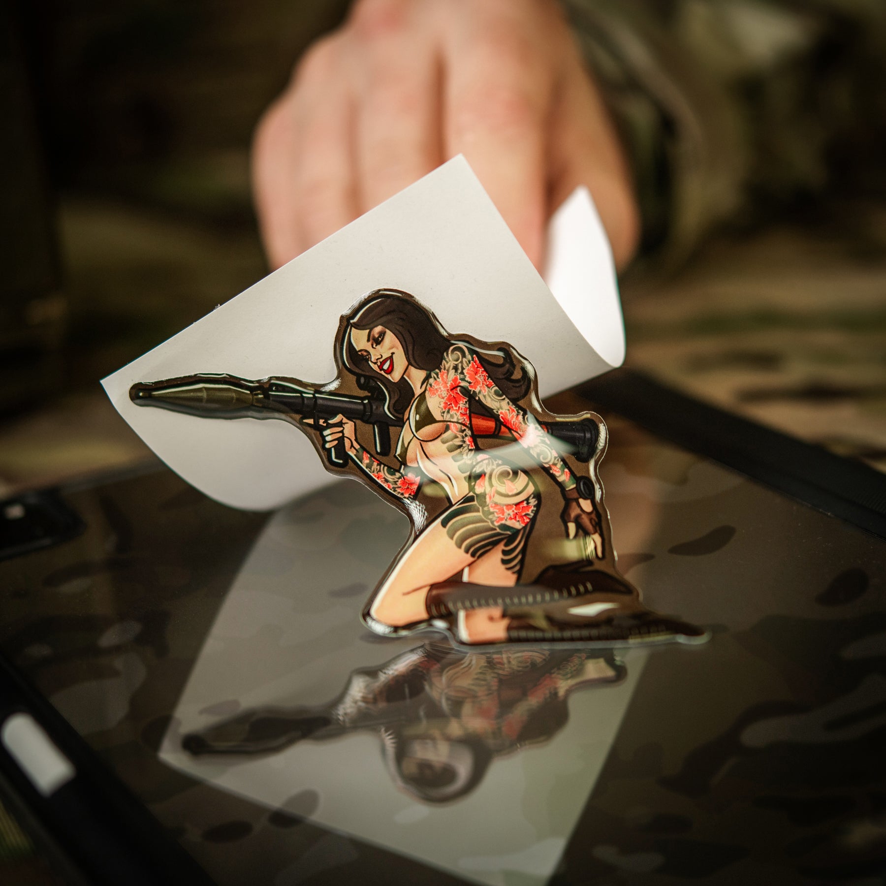 M-Tac Morale Sticker Tactical Girl