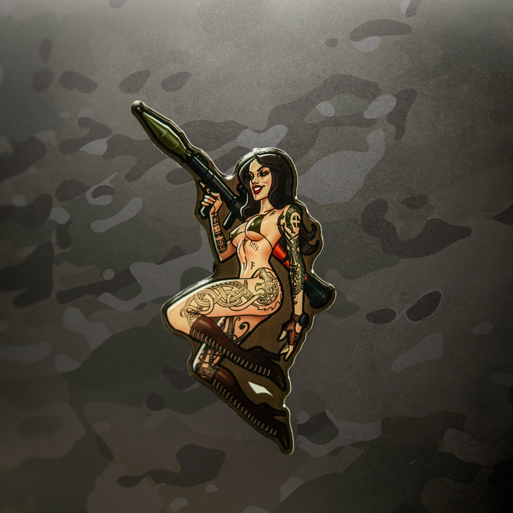 M-Tac Morale Sticker Tactical Girl