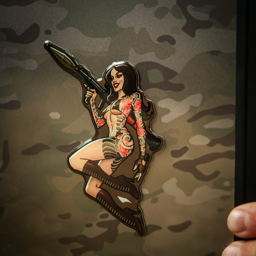 M-Tac Morale Sticker Tactical Girl