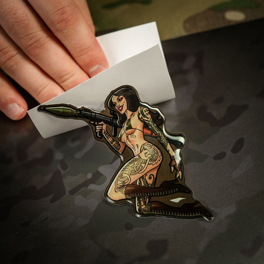 M-Tac Morale Sticker Tactical Girl