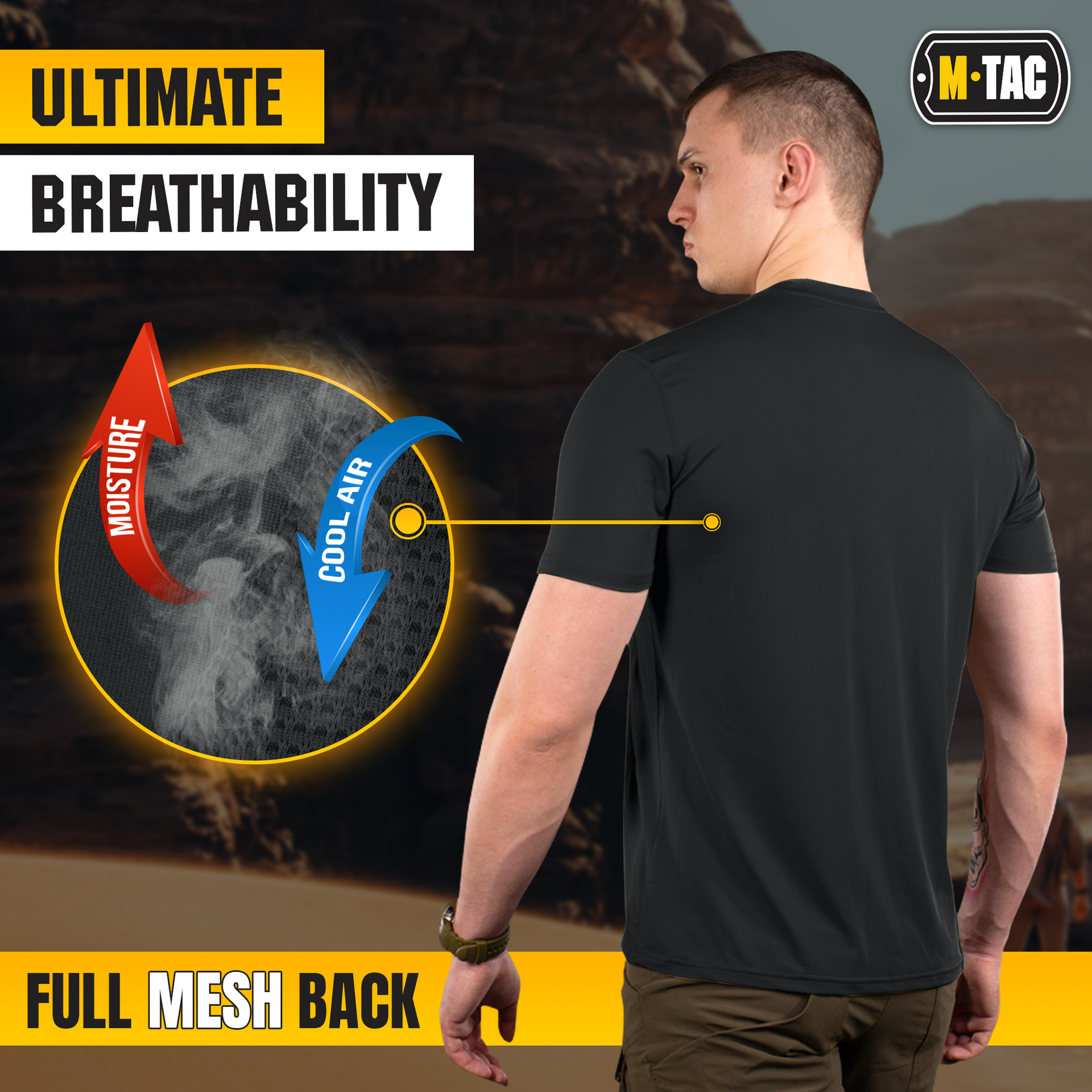 M-Tac Thermal T-Shirt Ultra Vent (Set of 3)