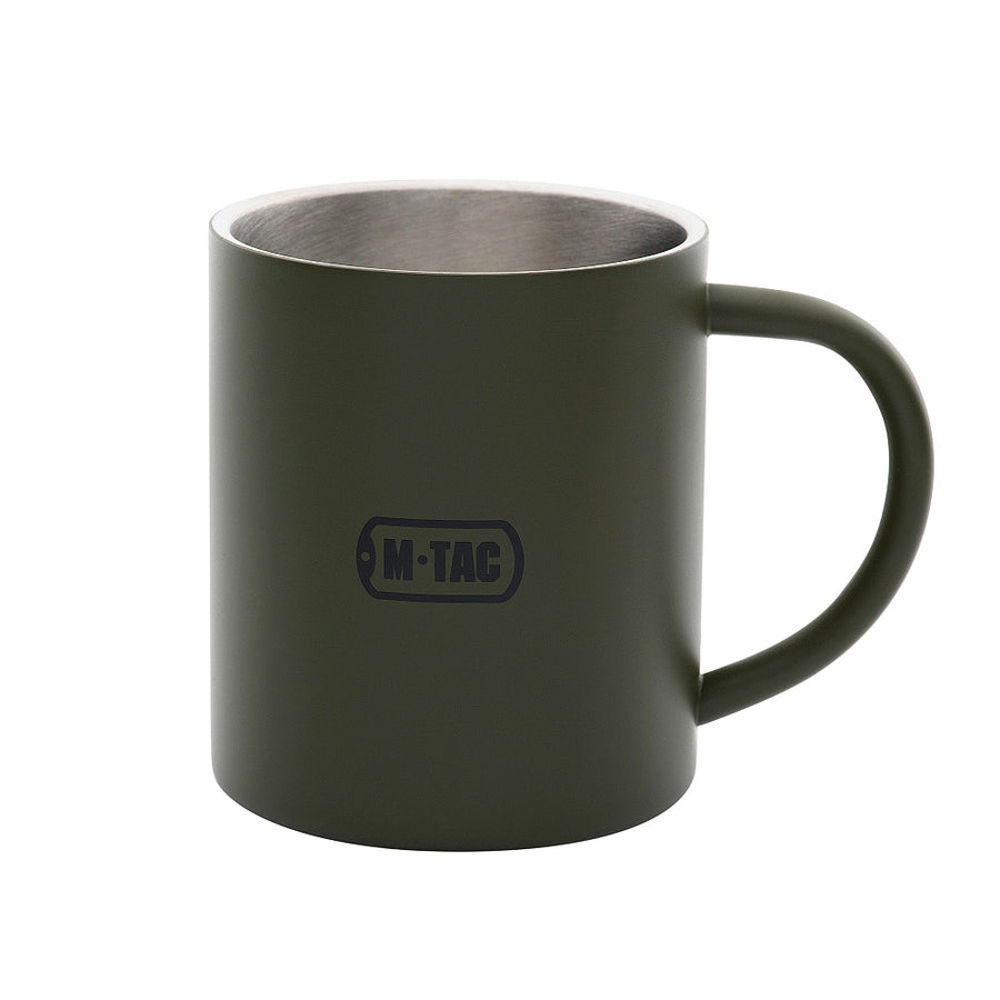 M-Tac Stainless Steel Coffee Mug  with Handle 8 oz
