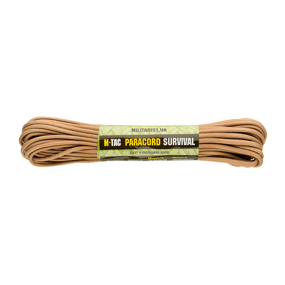 M-Tac Paracord Survival 15m