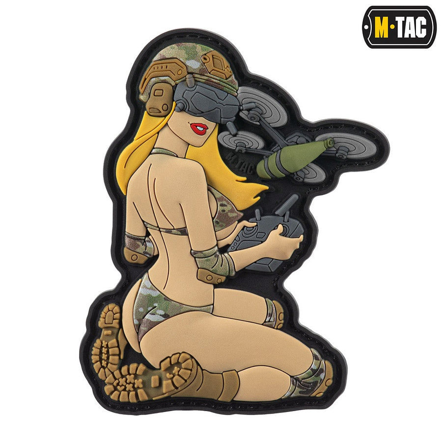 M-Tac Morale Patch Tactical Girl