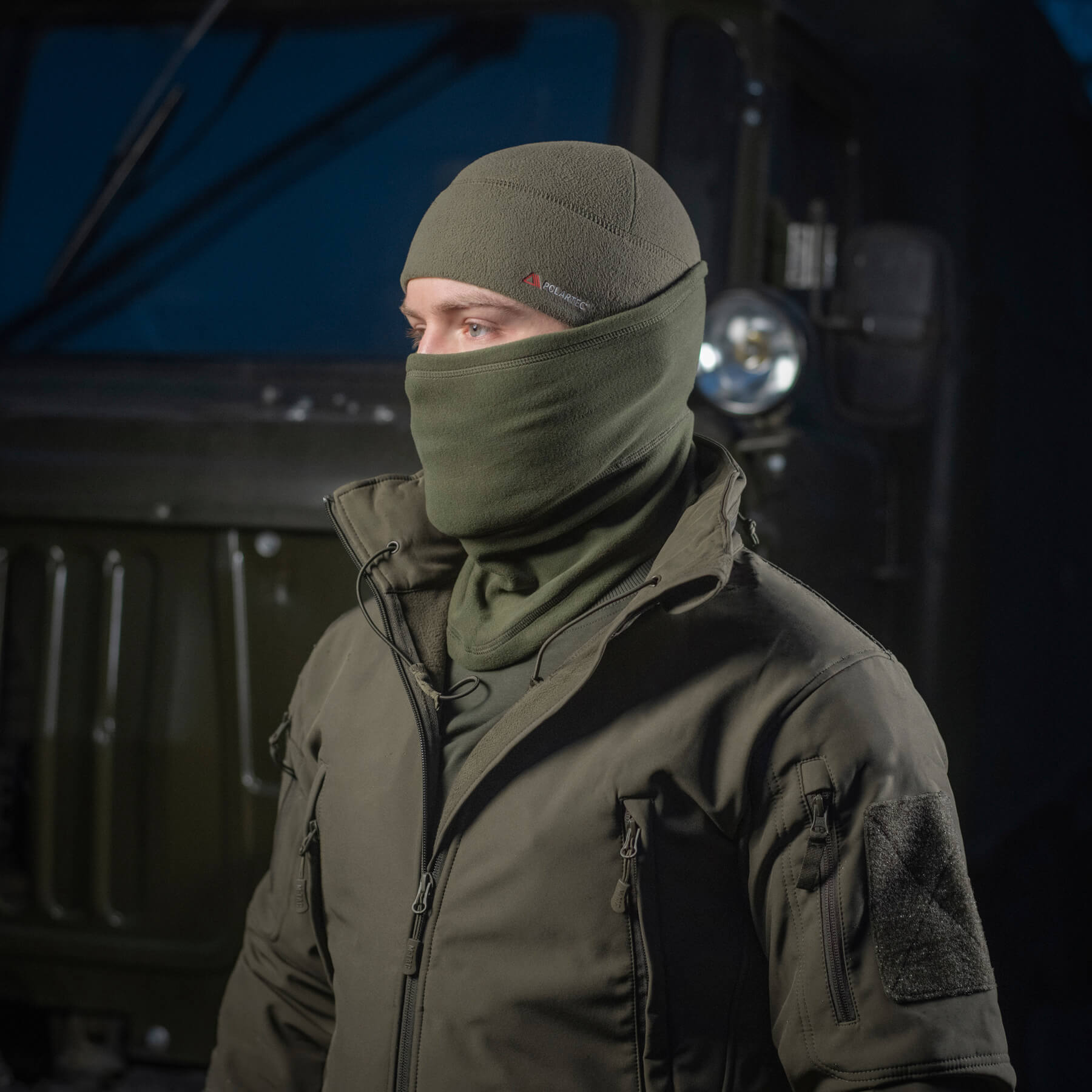 M-Tac Anatomical Polartec Neck Gaiter – Tactical Fleece Face and