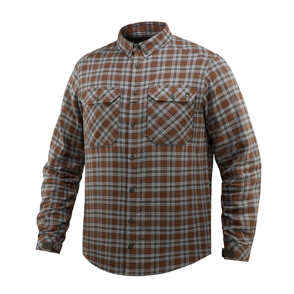 lumberjack dress shirt Crazy Idea Men's Lumberjack Shirt Fire Scottish / L