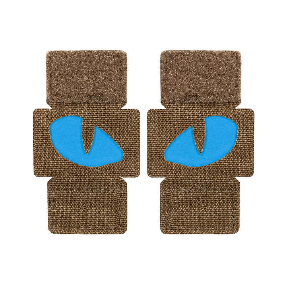 M-Tac patch Tiger Eyes Laser Cut (couple)