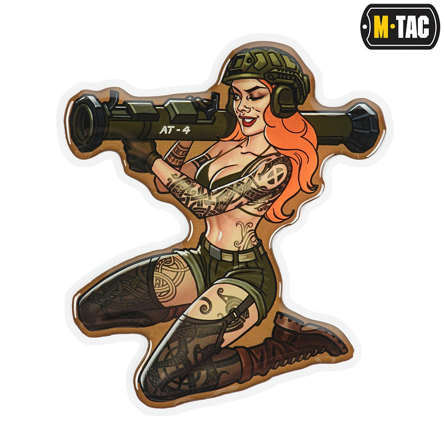 M-Tac Morale Sticker Tactical Girl