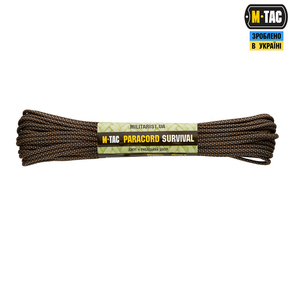 M-Tac Paracord Survival 15m