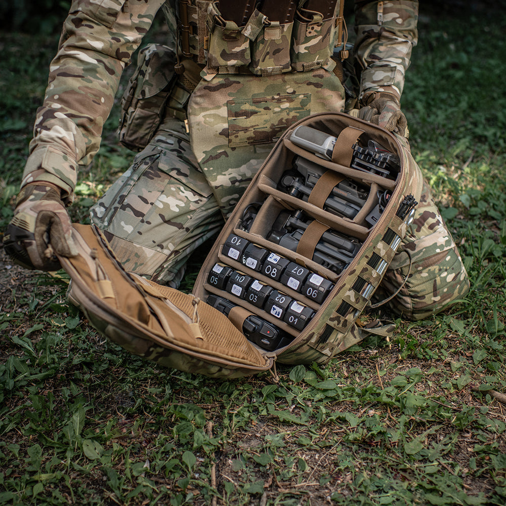 M-Tac Modular Drone Backpack – Cordura 500D, Tegris, YKK - M-Tac