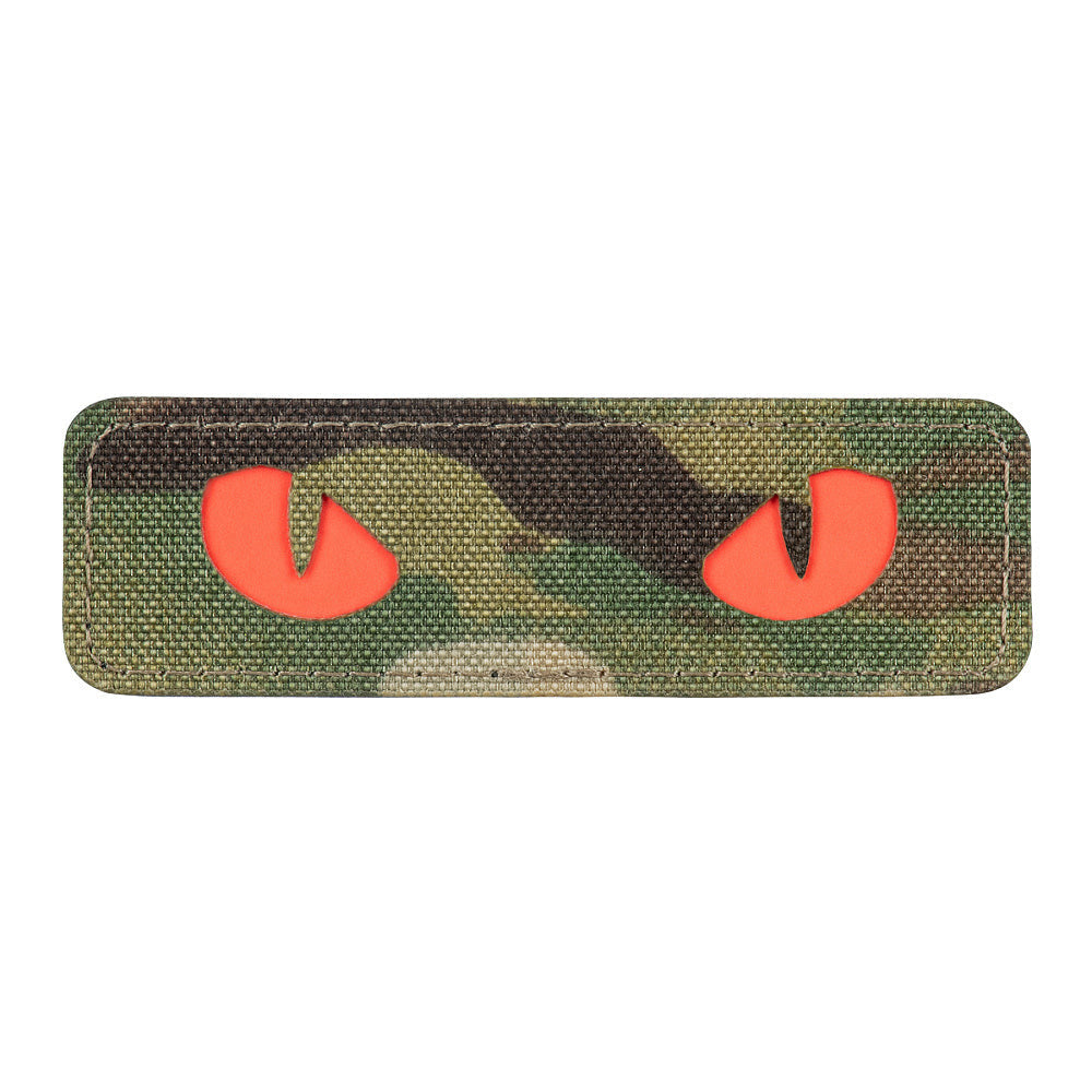 M-Tac Cat Eyes - Glow in The Dark - Morale Patches Tactical Patch Military Combat Hook Fasteners (Coyote - GITD)　並行輸入品 M-Tac Cat Eyes 3D PVC Patch Glow Stick Olive buy with