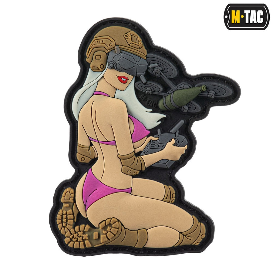 M-Tac Morale Patch Tactical Girl