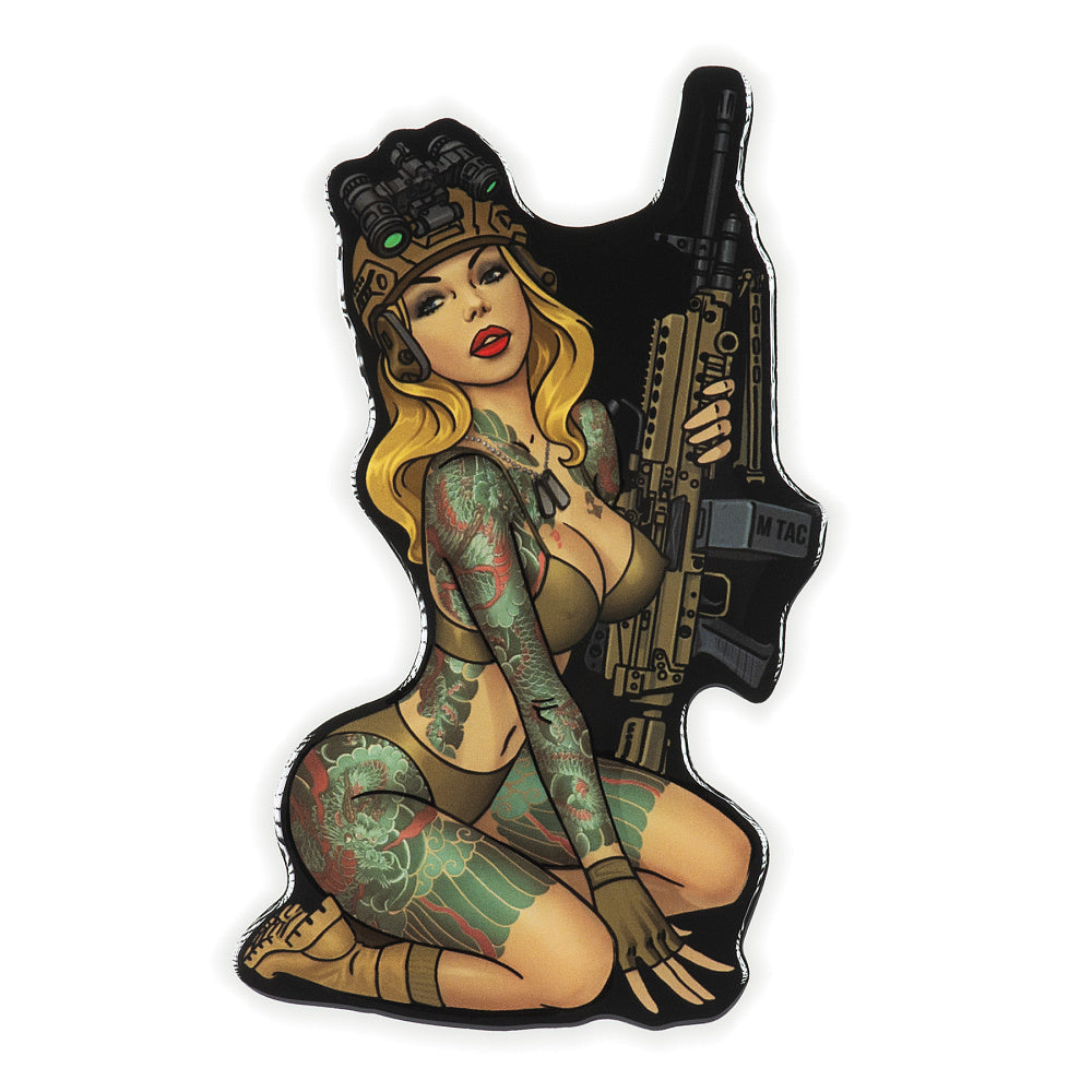 M-Tac Morale Sticker Tactical Girl