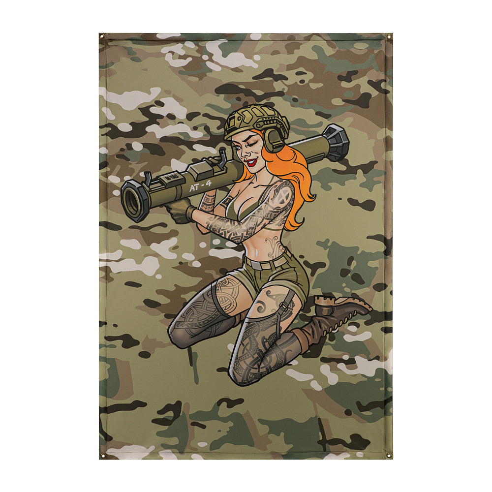 M-Tac Banner Tactical Girl AT-4 35.4 x 51.2 inches
