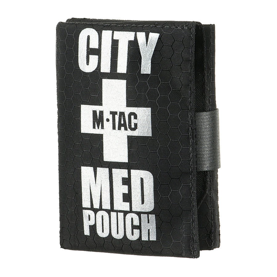 M-Tac City Med Pouch Hex Black