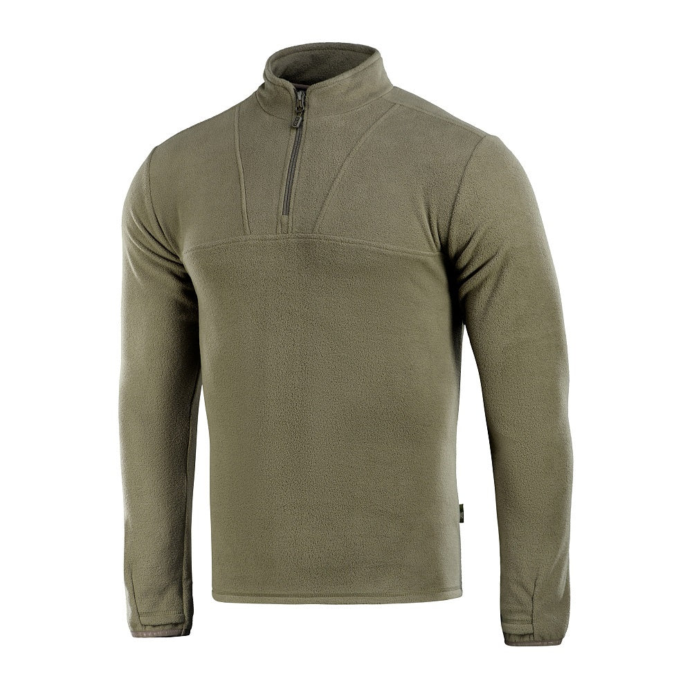 M-Tac Delta Fleece Lined Jacket Underwear Sweater Tactical Top 1/4 Zip ...
