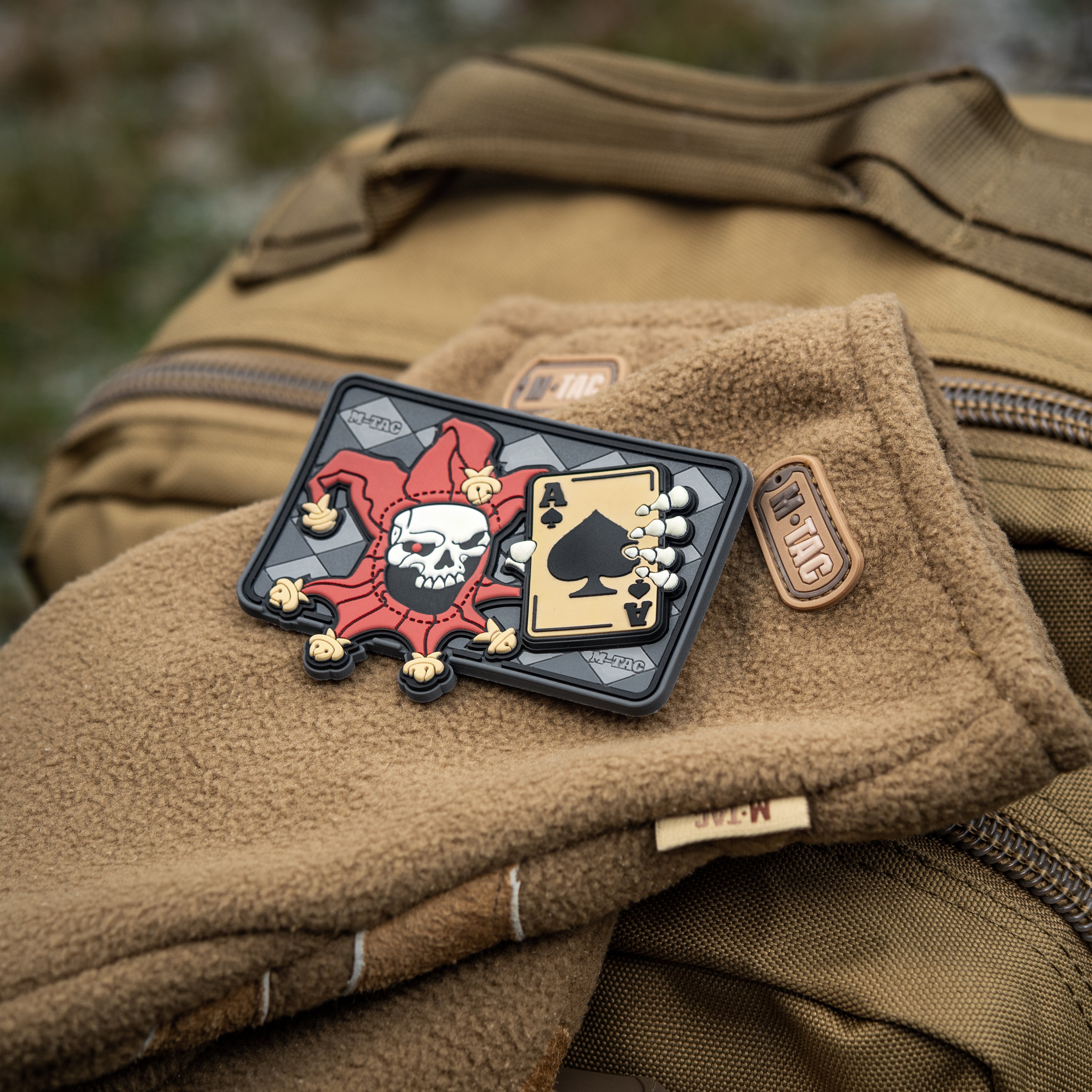 M-Tac patch Joker Skull 3D PVC - M-TAC