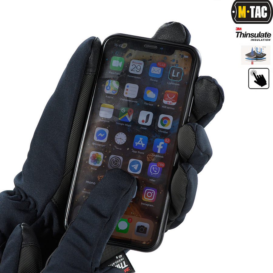 M-Tac Gloves Soft Shell Thinsulate
