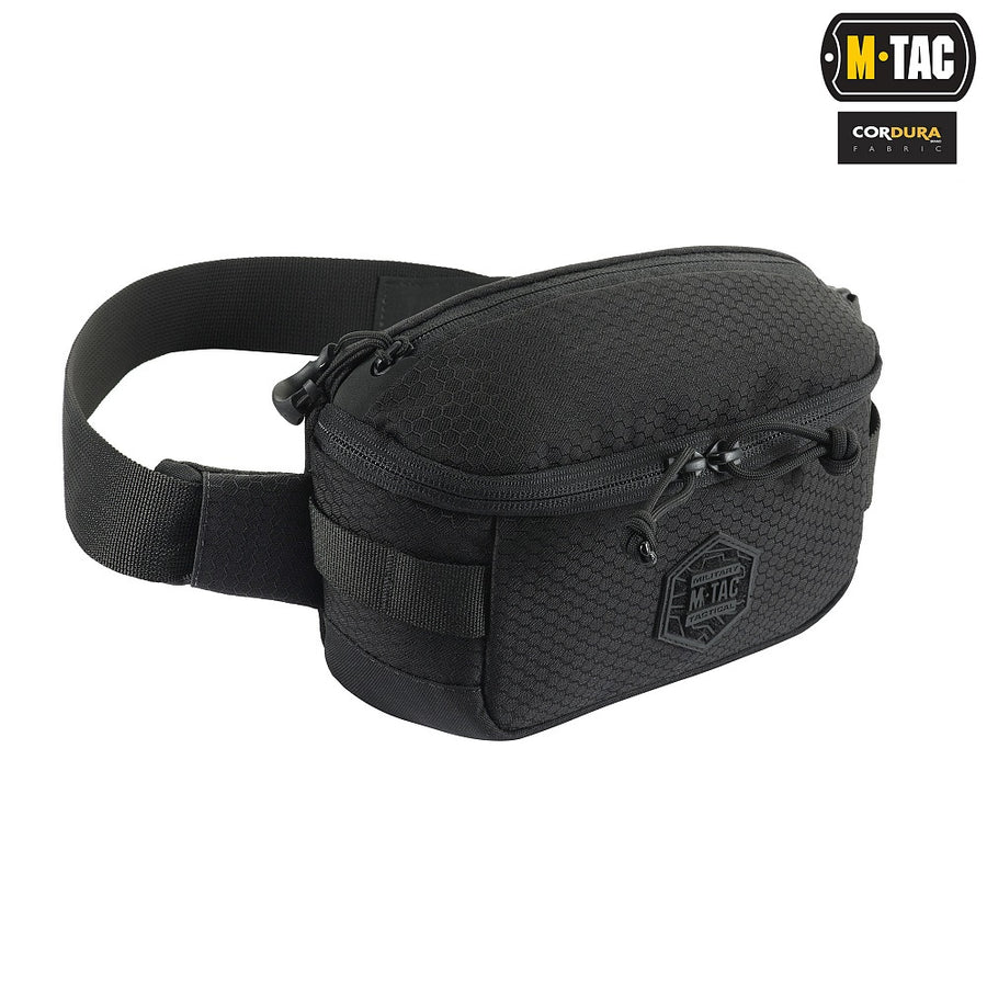 M-Tac Tactical Waist Bag Gen.II Elite Hex Black