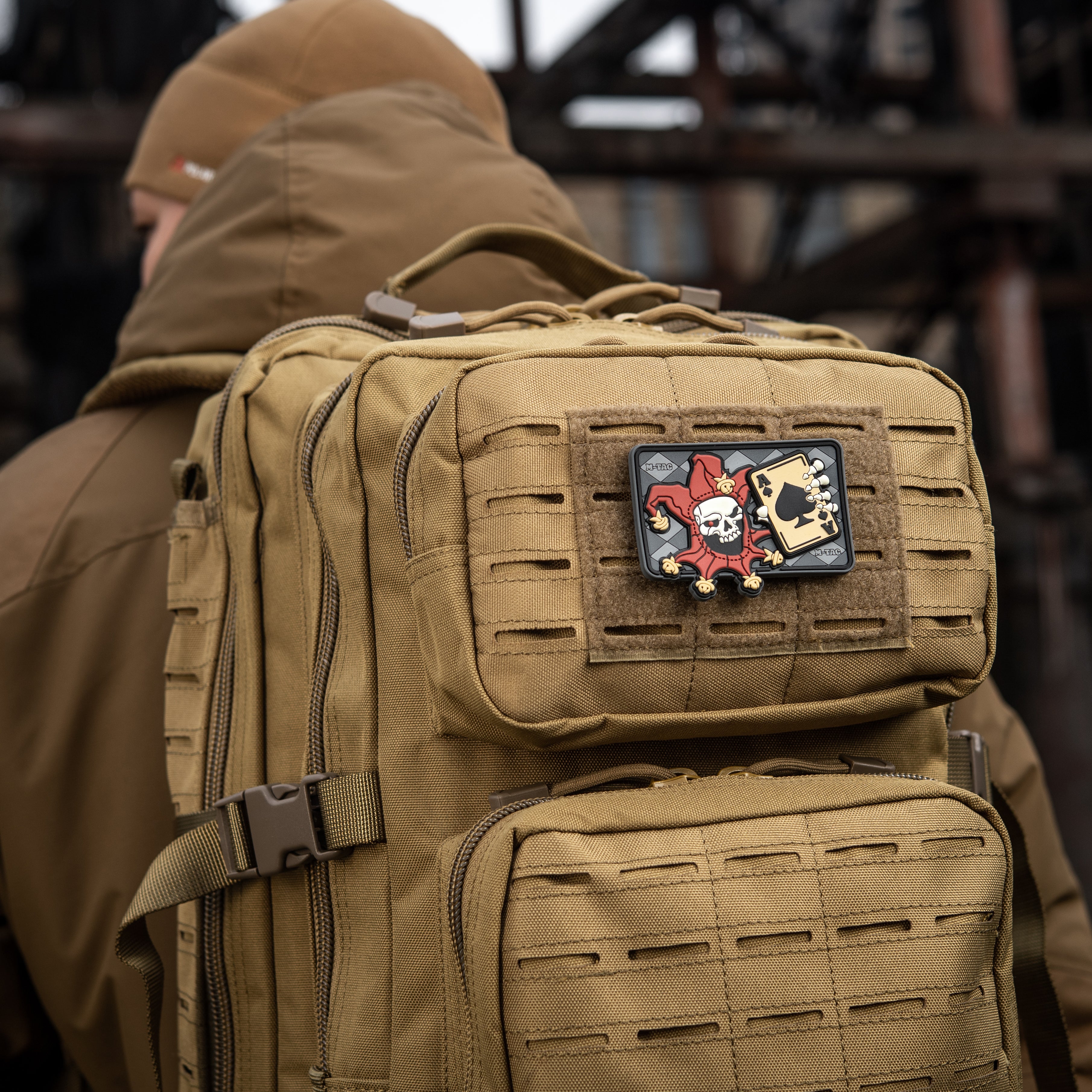 M-Tac patch Joker Skull 3D PVC - M-TAC