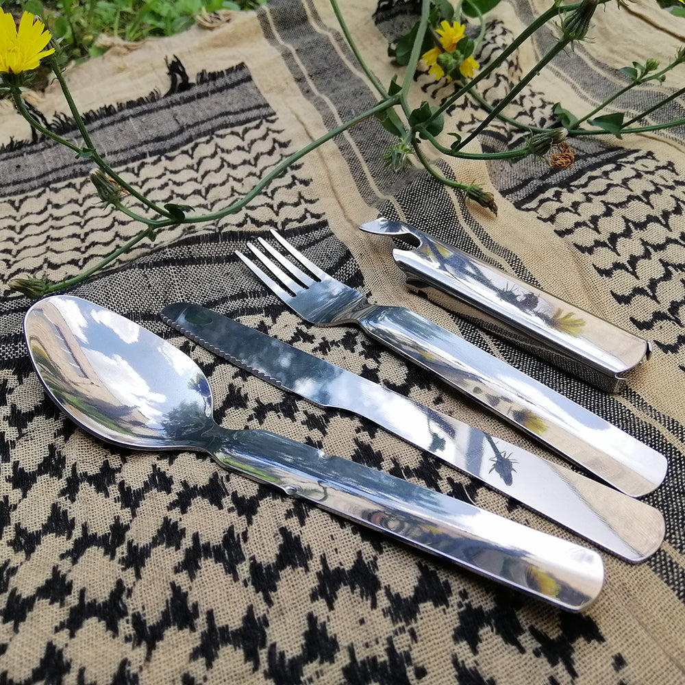 M-Tac Steel Small Cutlery Set (4 items)