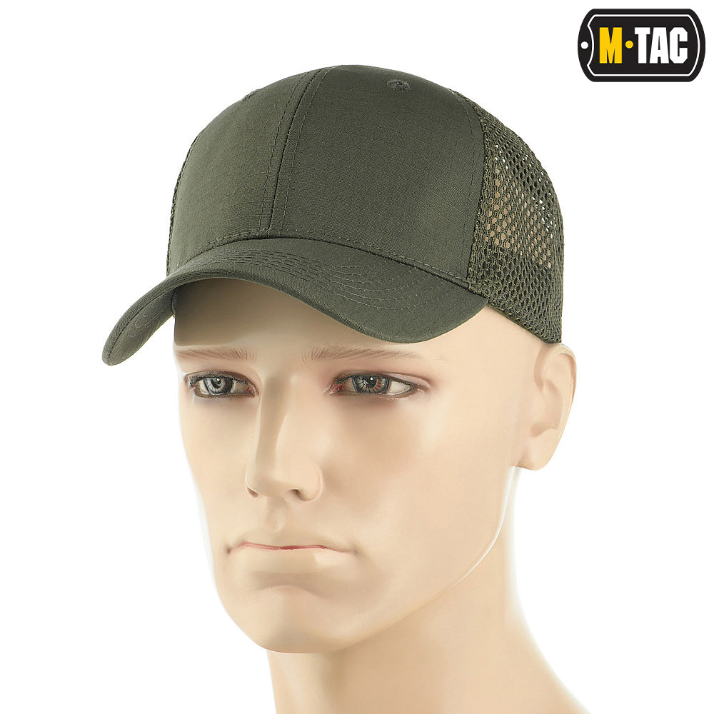 M-Tac Mesh Flex Ripstop Baseball Cap - M-TAC