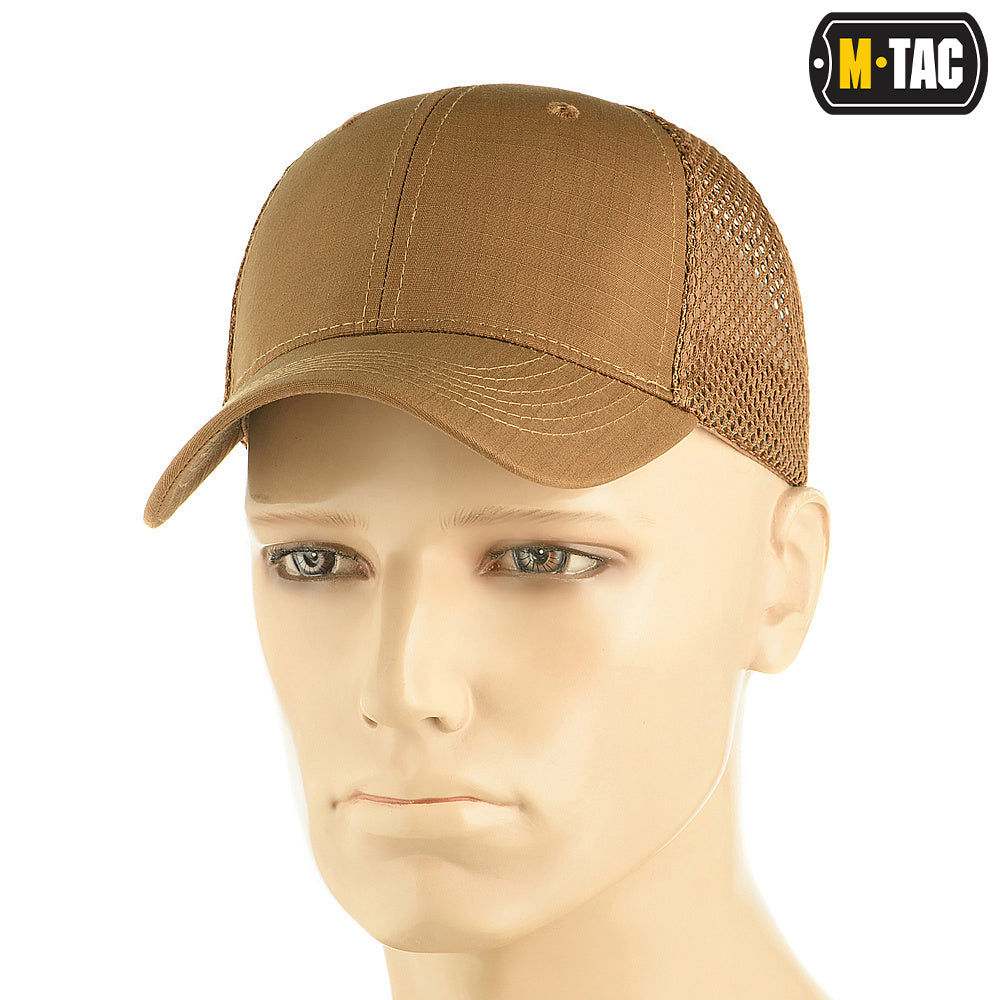 M-Tac Mesh Flex Ripstop Baseball Cap - M-TAC