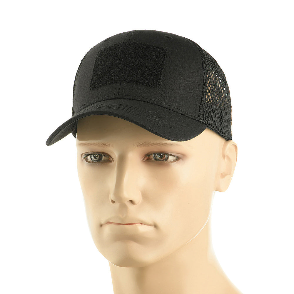 M-Tac Mesh Flex Ripstop Baseball Cap with Loop Panel - M-TAC