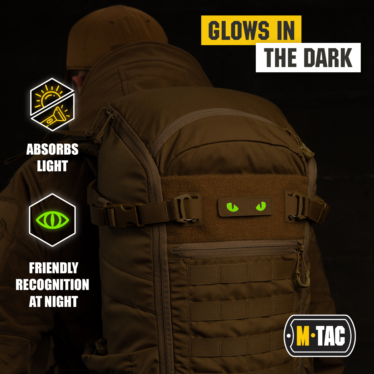 M-Tac patch Cat Eyes Laser Cut - M-TAC