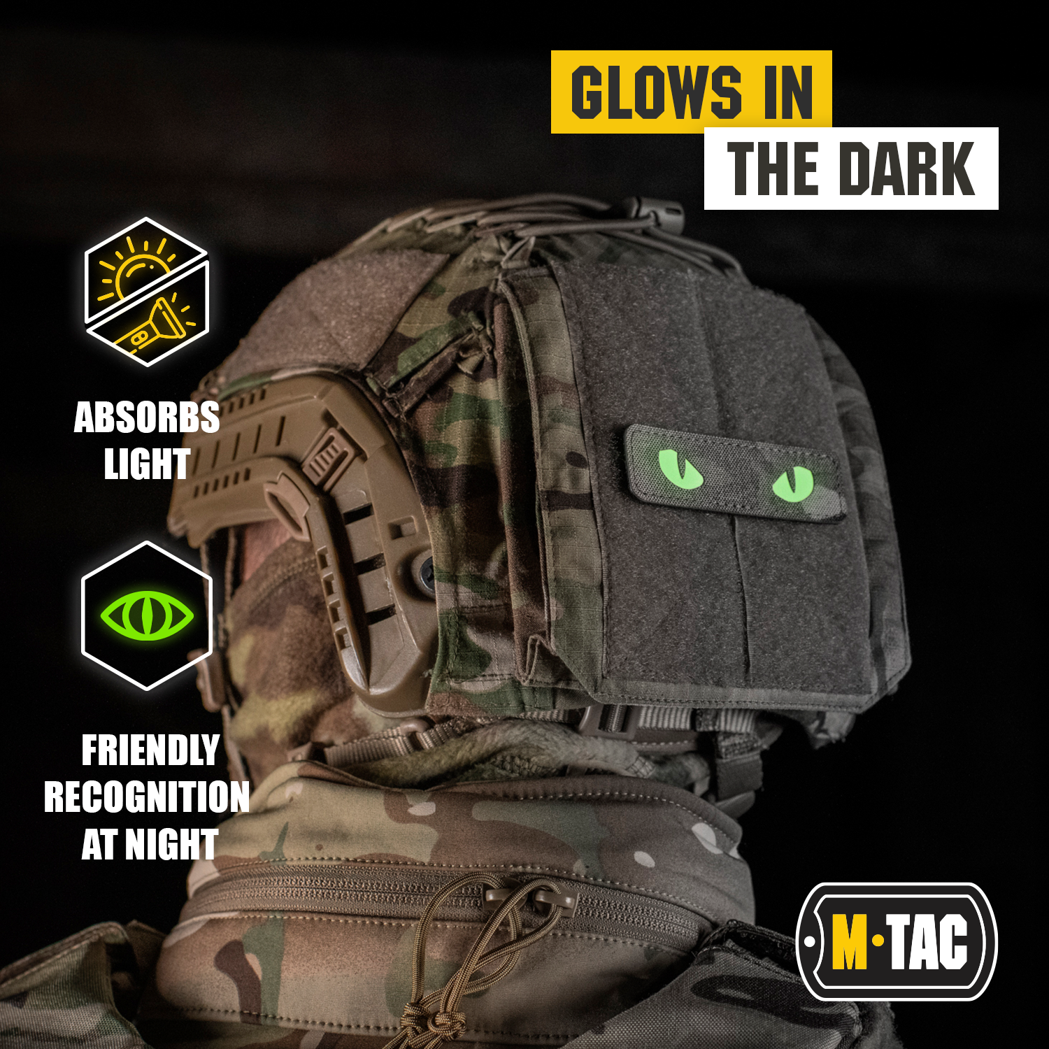 M-Tac patch Cat Eyes Laser Cut - M-TAC