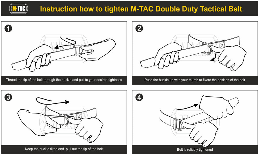 M-Tac Double Duty Tactical Belt