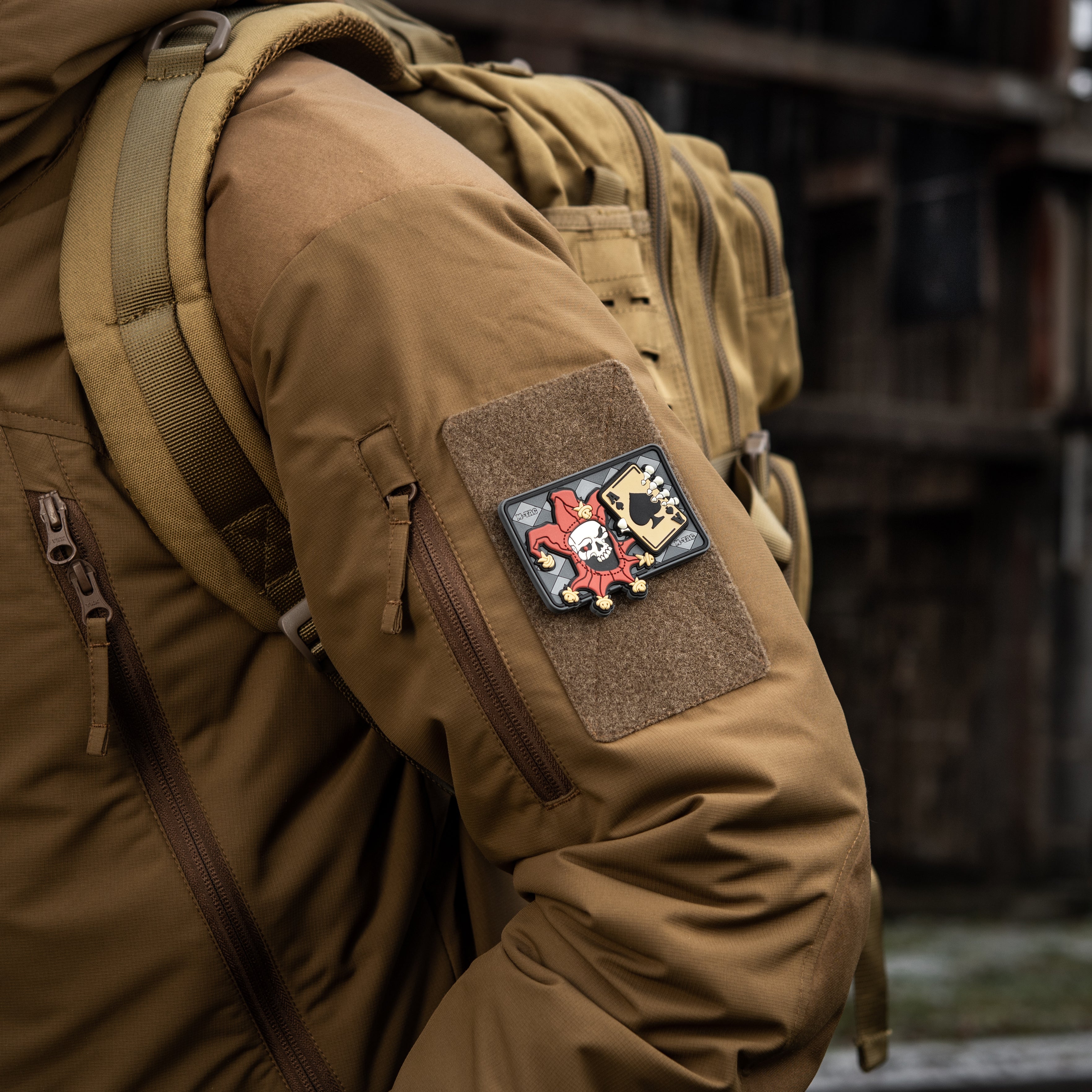 M-Tac patch Joker Skull 3D PVC - M-TAC