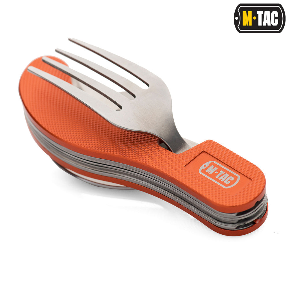 M-Tac Folding Two-piece Cutlery Set - M-TAC