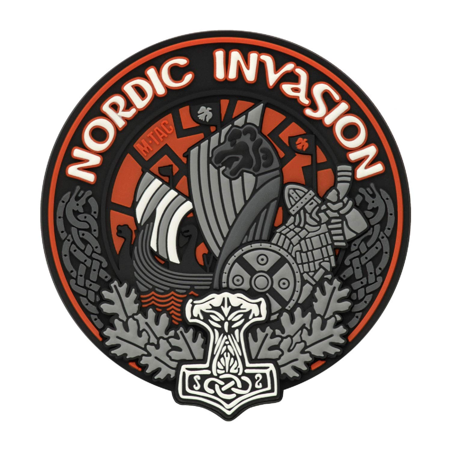 M-Tac patch Nordic Invasion 3D PVC