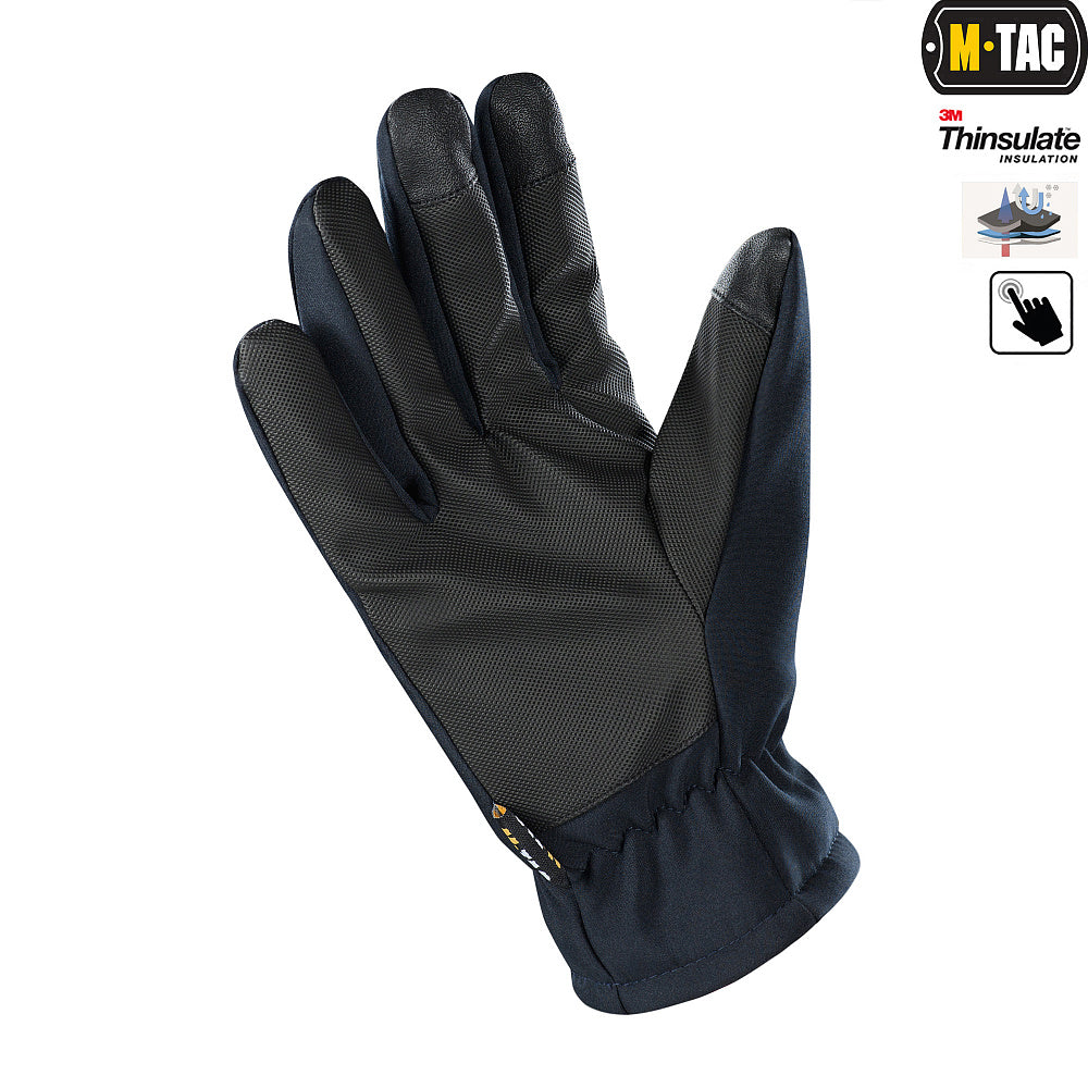 M-Tac Gloves Soft Shell Thinsulate - M-TAC
