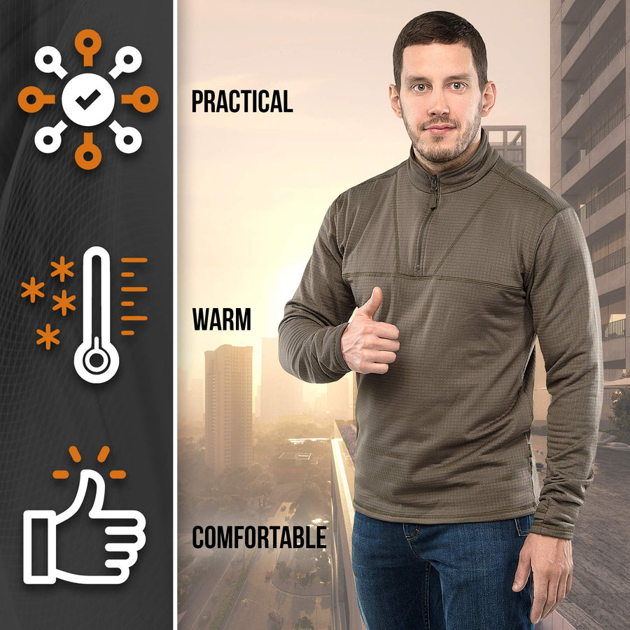 M-Tac Thermal Shirt Fleece Delta Level 2