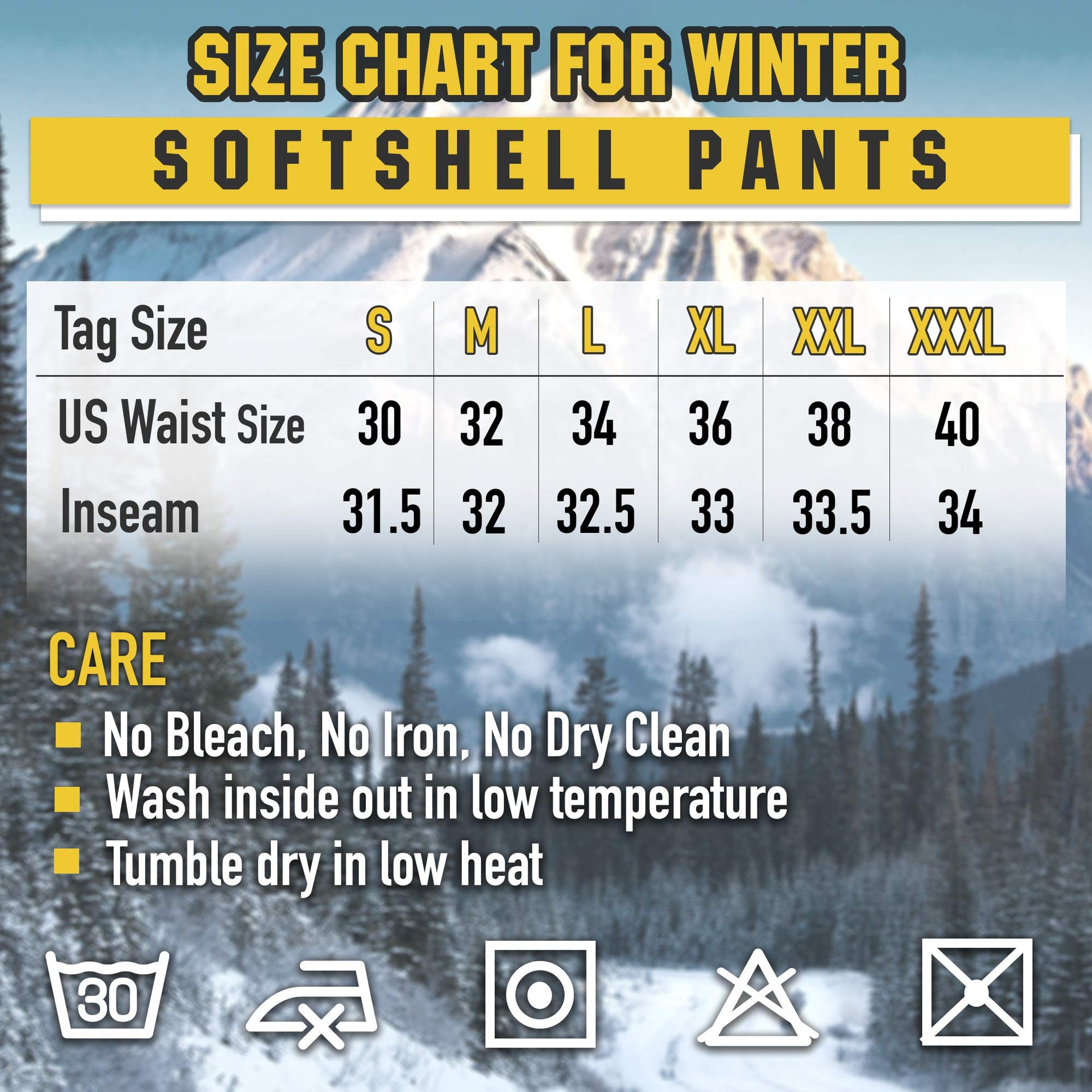 M-Tac Pants Soft Shell Winter