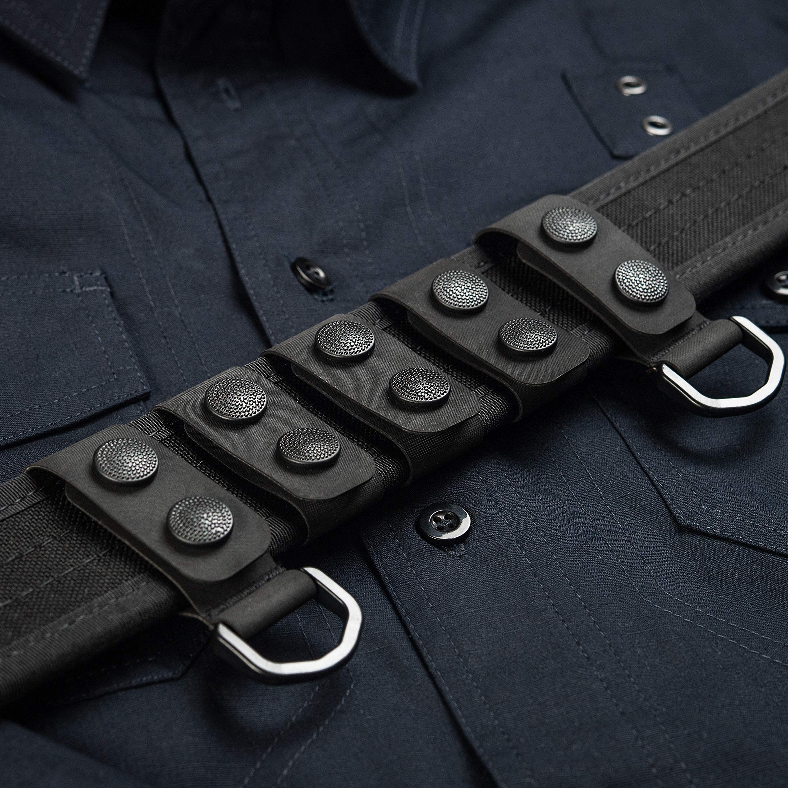 M Tac Police Duty Belt Keepers Hypalon for 2 inch wide Set of 5 M TAC