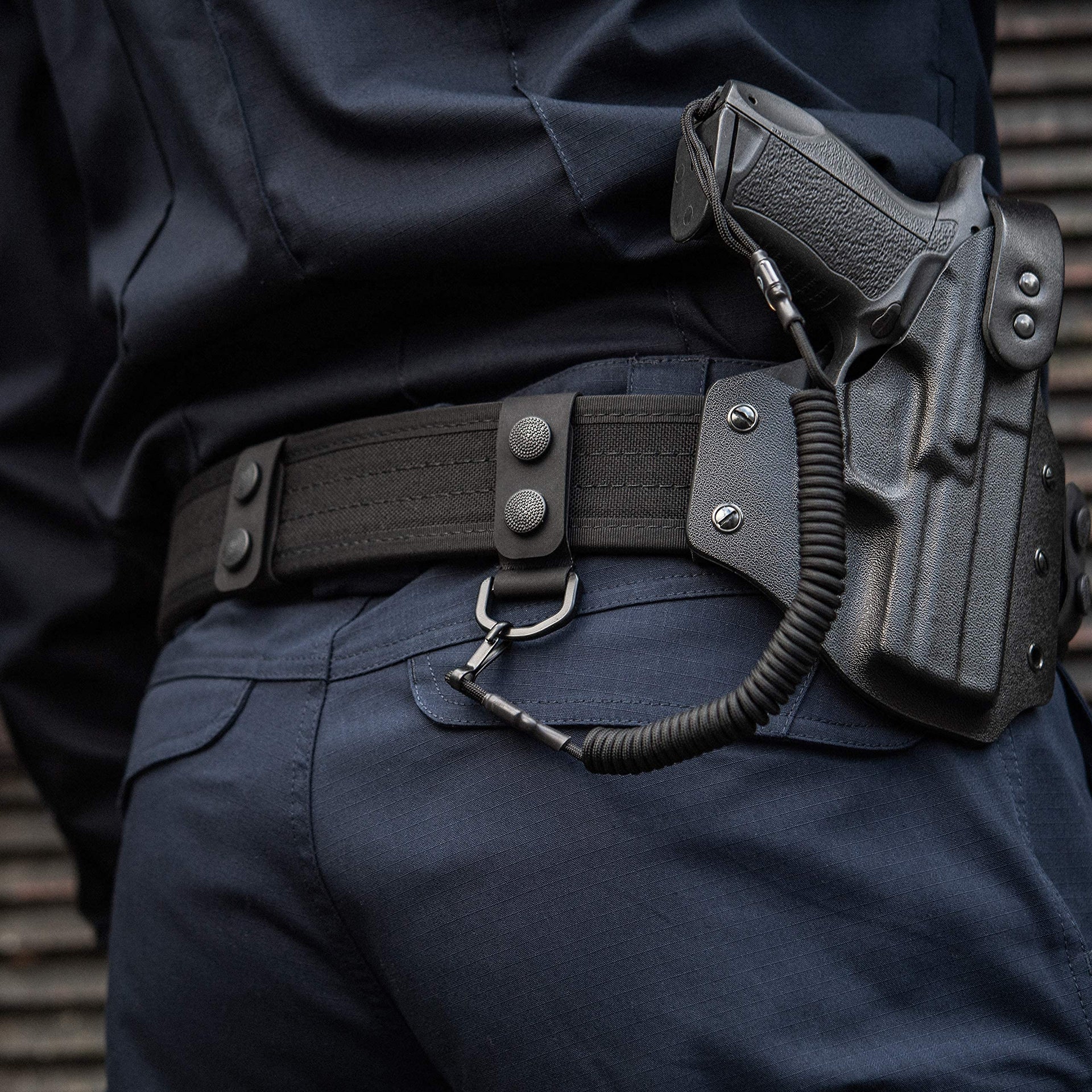 La Police Gear 2 Tough Nylon Webbed Duty/Tactical Belt