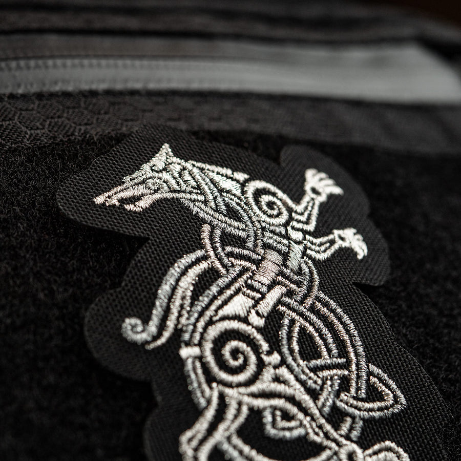 M-Tac patch Wolf (Embroidery) Black