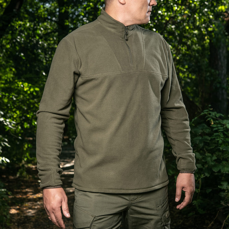 M-Tac Delta Fleece Jacket - Tactical Underwear Top Sweater 1/4 Zip