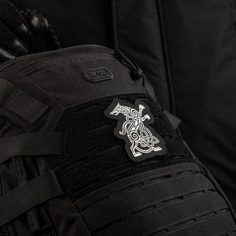 M-Tac patch Wolf (Embroidery) Black