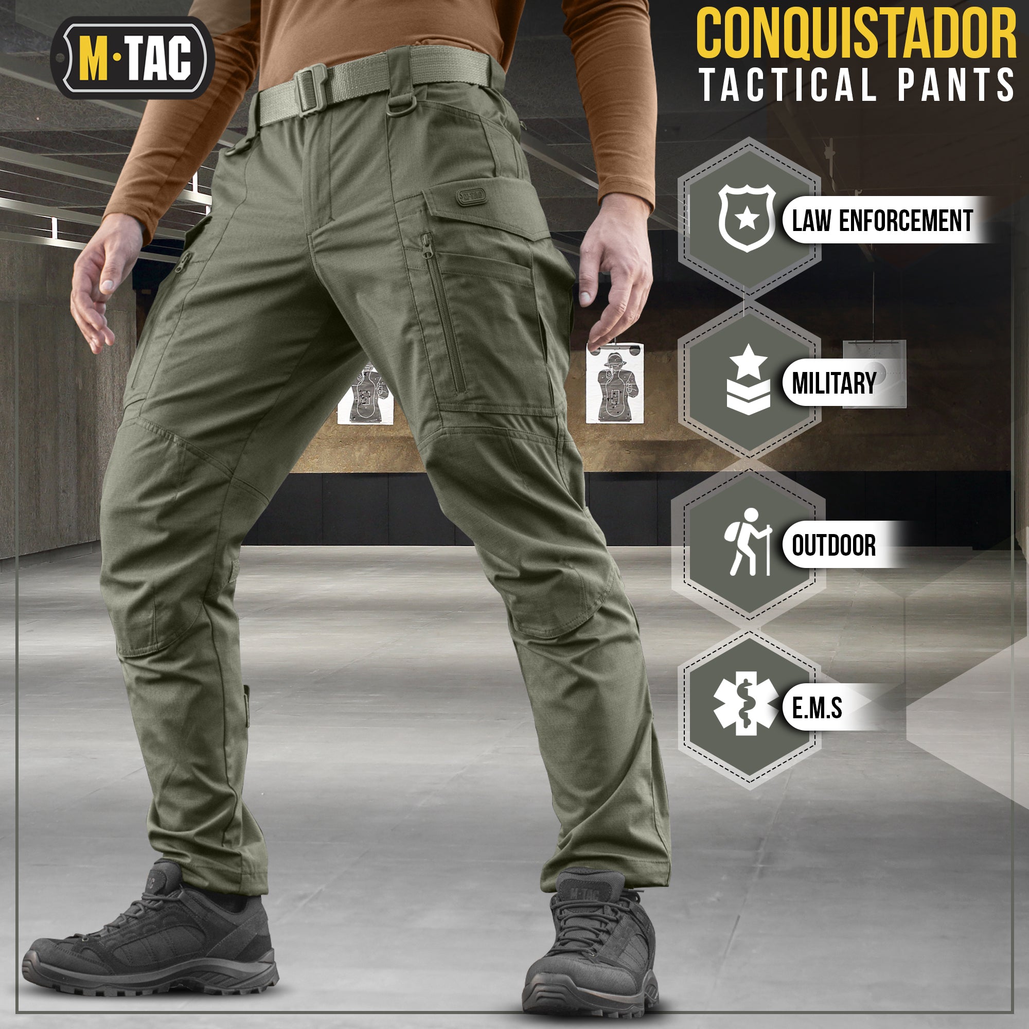 5005 Army Green Work Pant | USKEES Organic Apparel