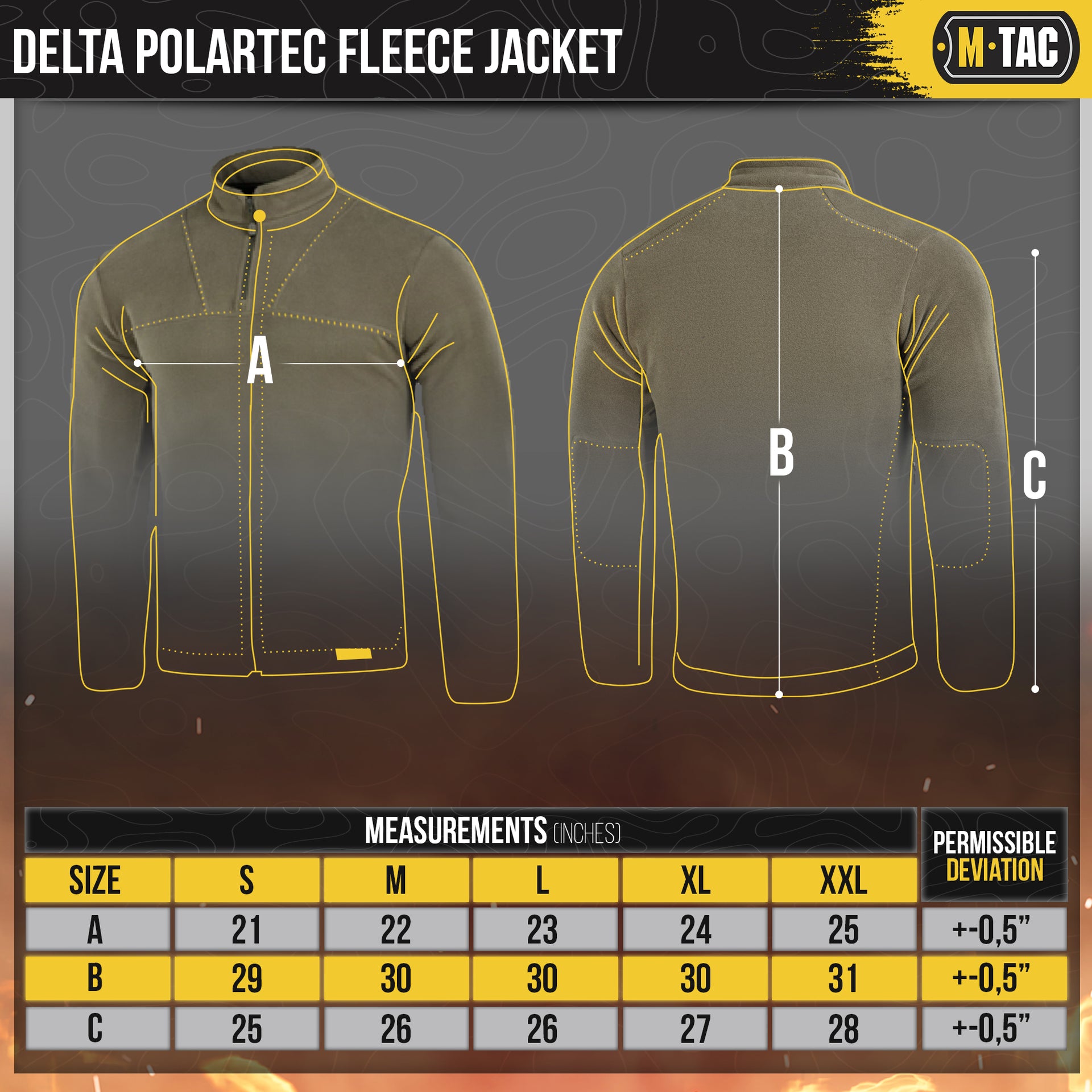 M-Tac Delta Polartec Fleece Jacket