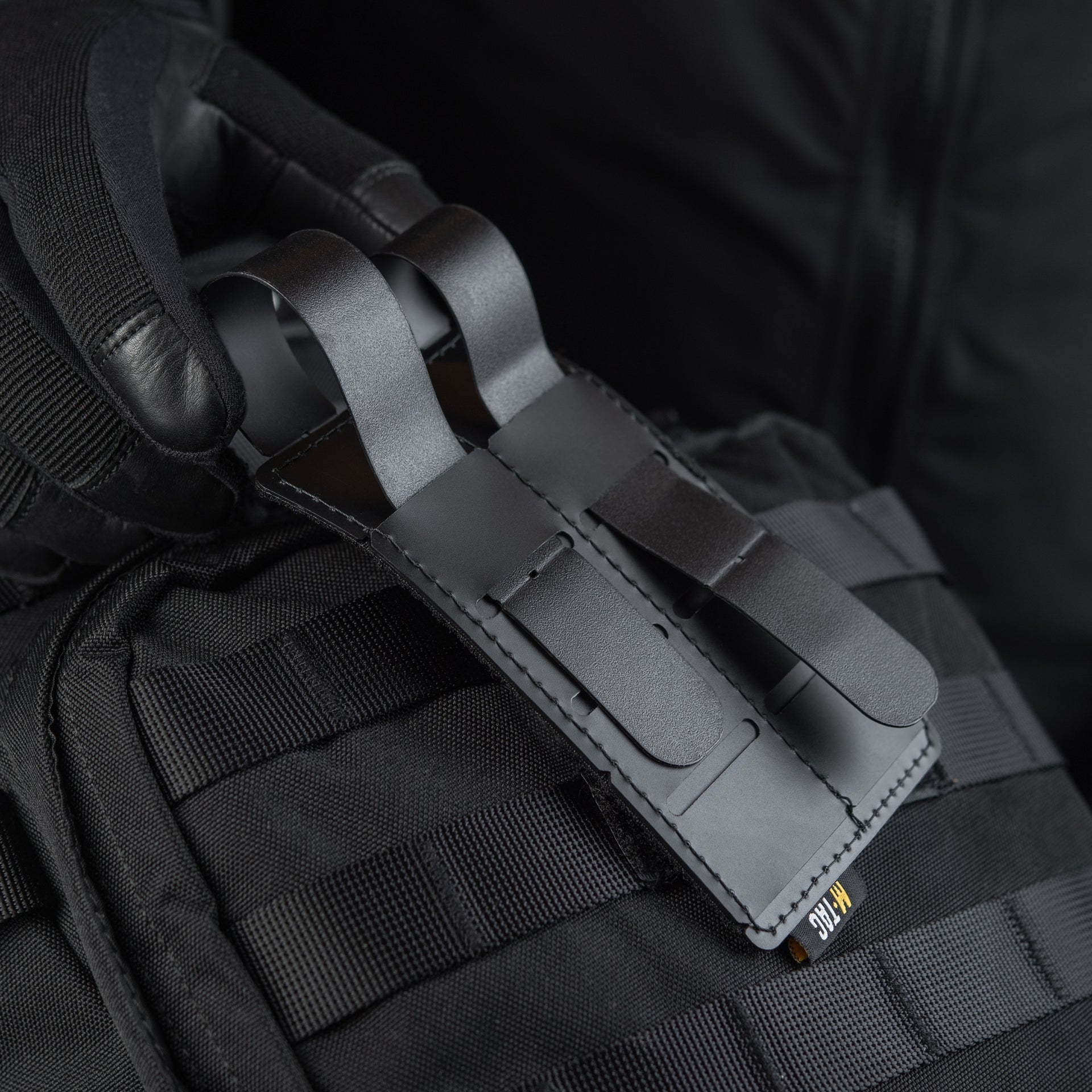 MOLLE pack organizer - hook loop attachment