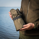 M-Tac inflatable sleeping pad 77" x 47" Olive - M-TAC