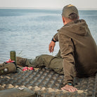M-Tac inflatable sleeping pad 77" x 47" Olive - M-TAC
