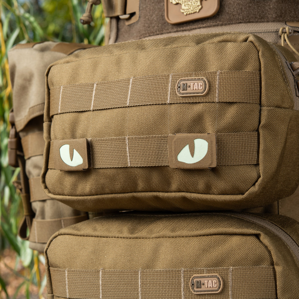 M-Tac patch Tiger Eyes Laser Cut (couple) - M-TAC