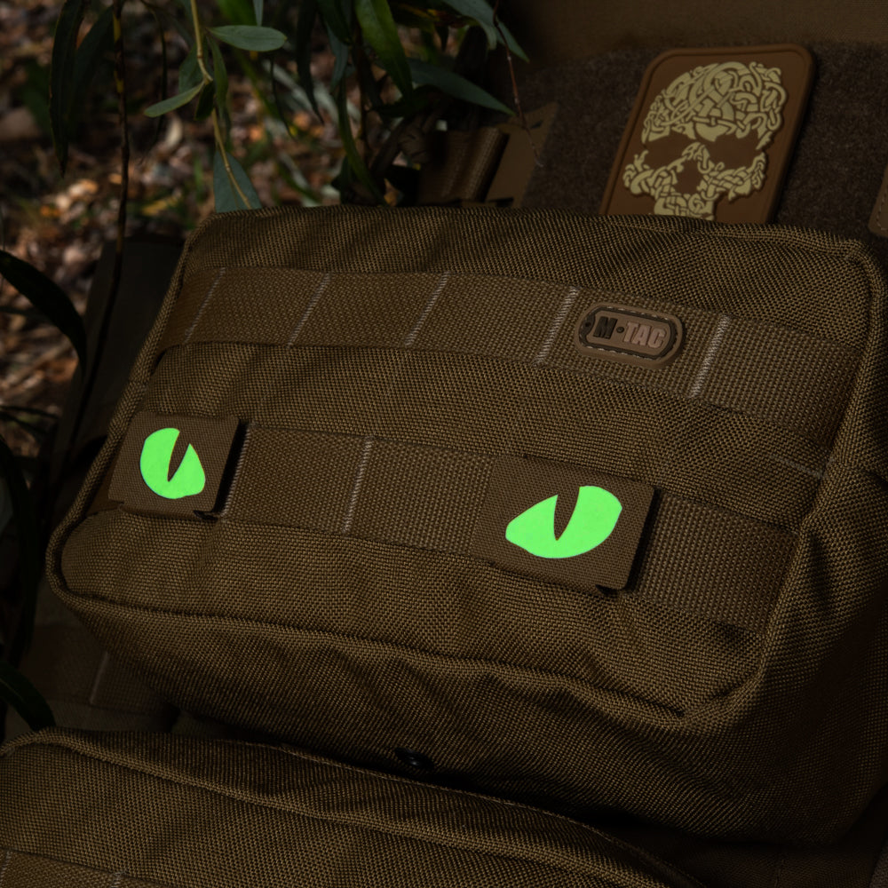 M-Tac patch Tiger Eyes Laser Cut (couple) - M-TAC