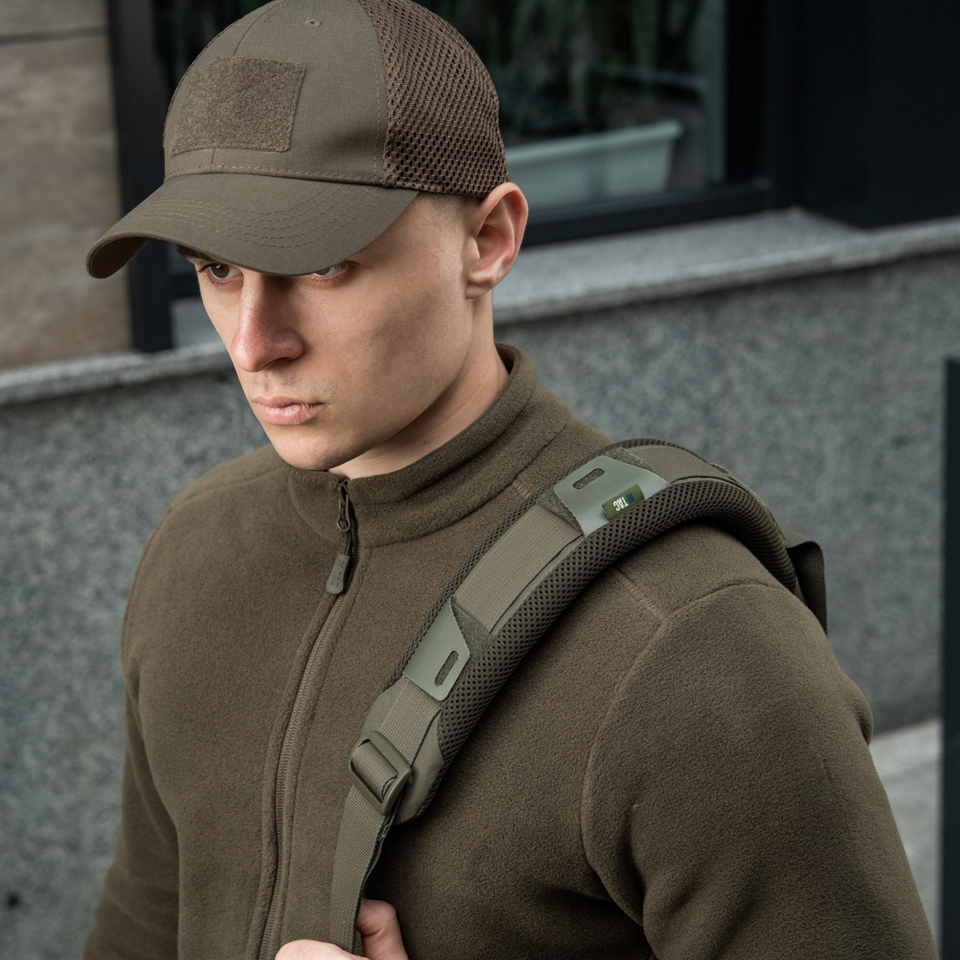 M-Tac damper on the shoulder strap - M-TAC